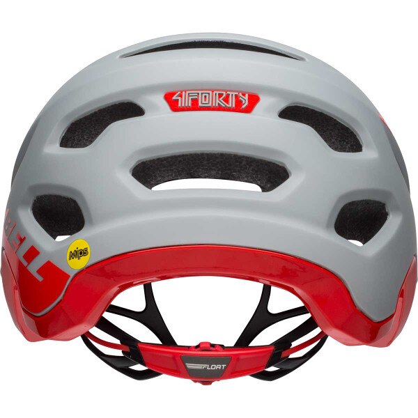 Bell 4Forty MIPS Helmet in Gloss Grey and Crimson